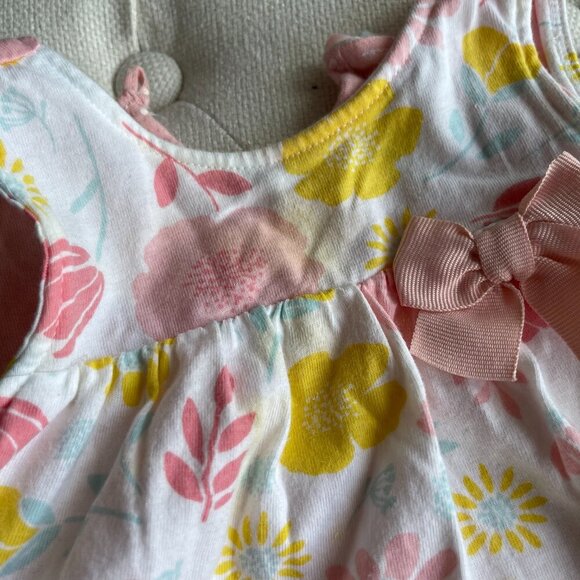Baby Girl One Piece Floral - Picture 3 of 5